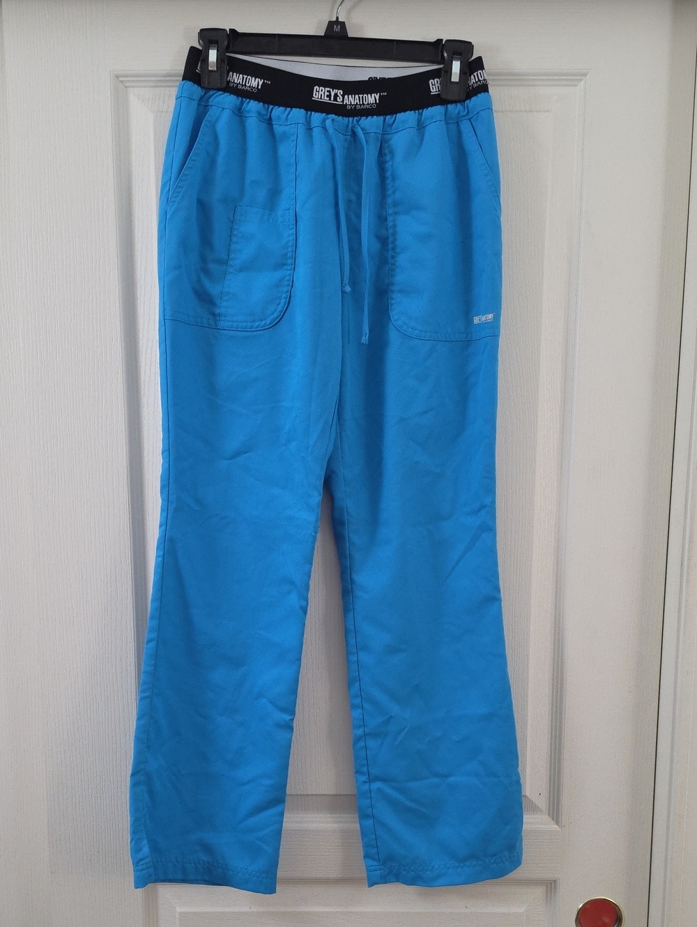 Grey's Anatomy | Woman's Blue Scrub Pants Medical Uniform Cargo Straight Leg
